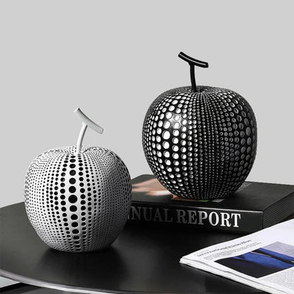 Pola Apple Sculpture - Duurzame Hars, Modern Design 1