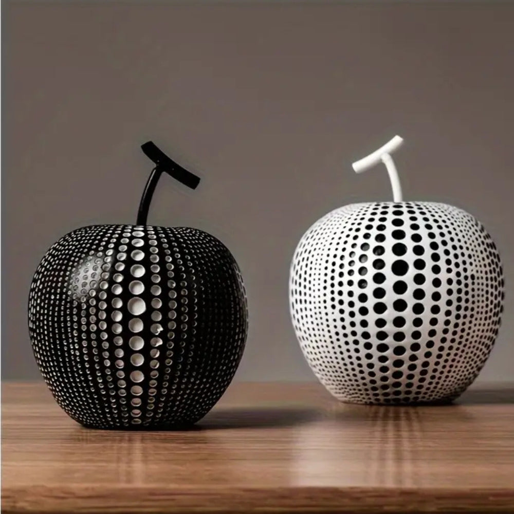 Pola Apple Sculpture - Duurzame Hars, Modern Design 5