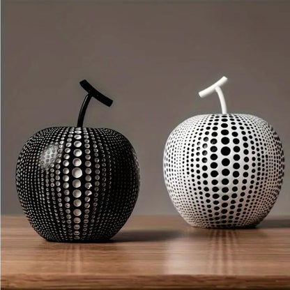 Pola Apple Sculpture - Duurzame Hars, Modern Design 5