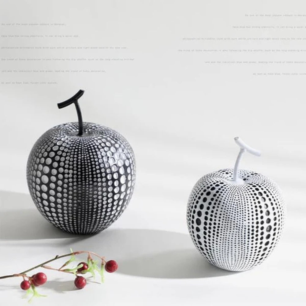 Pola Apple Sculpture - Duurzame Hars, Modern Design 6