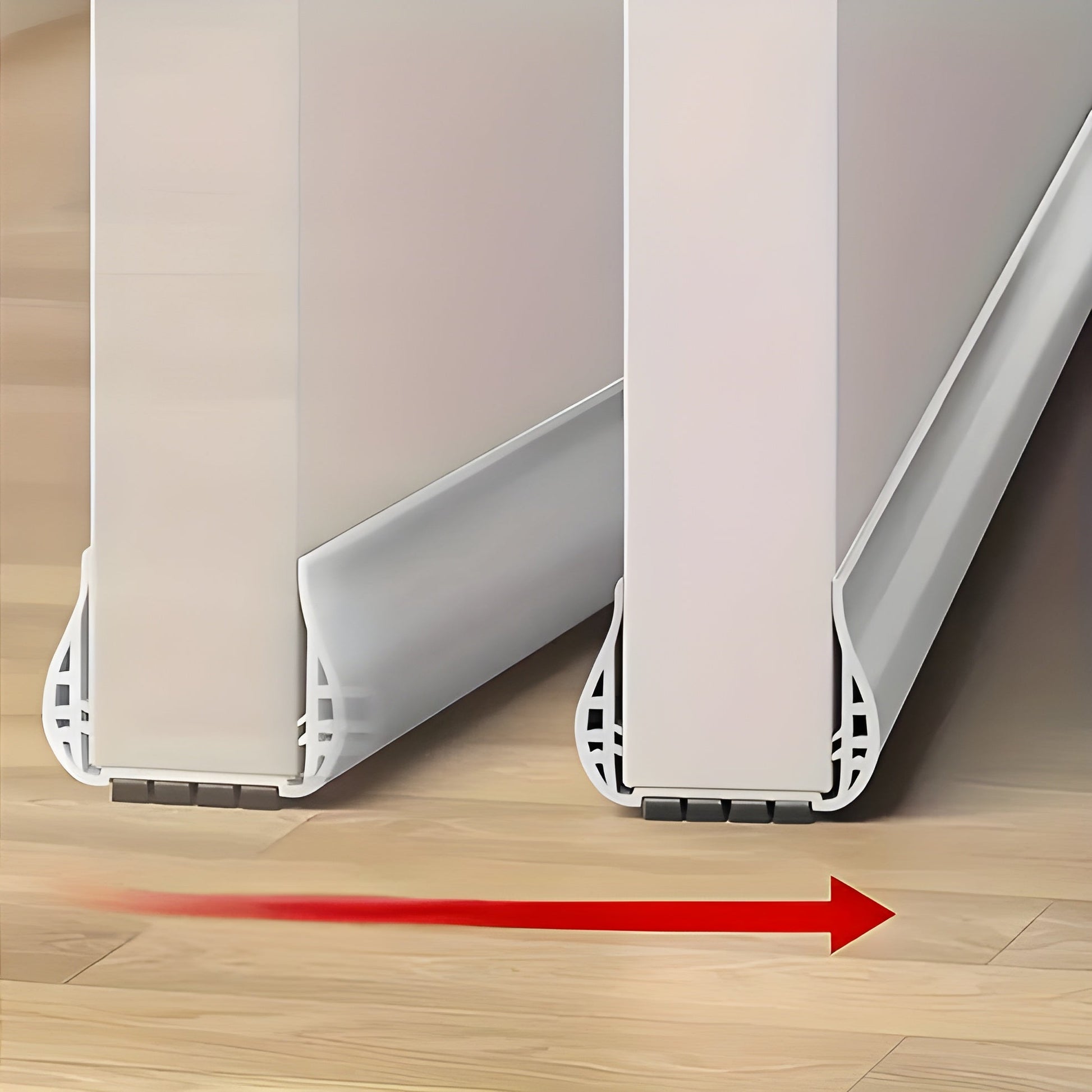 Prysm Deurafdichtstrip - Verstelbaar Polyester, Tochtwerend 3
