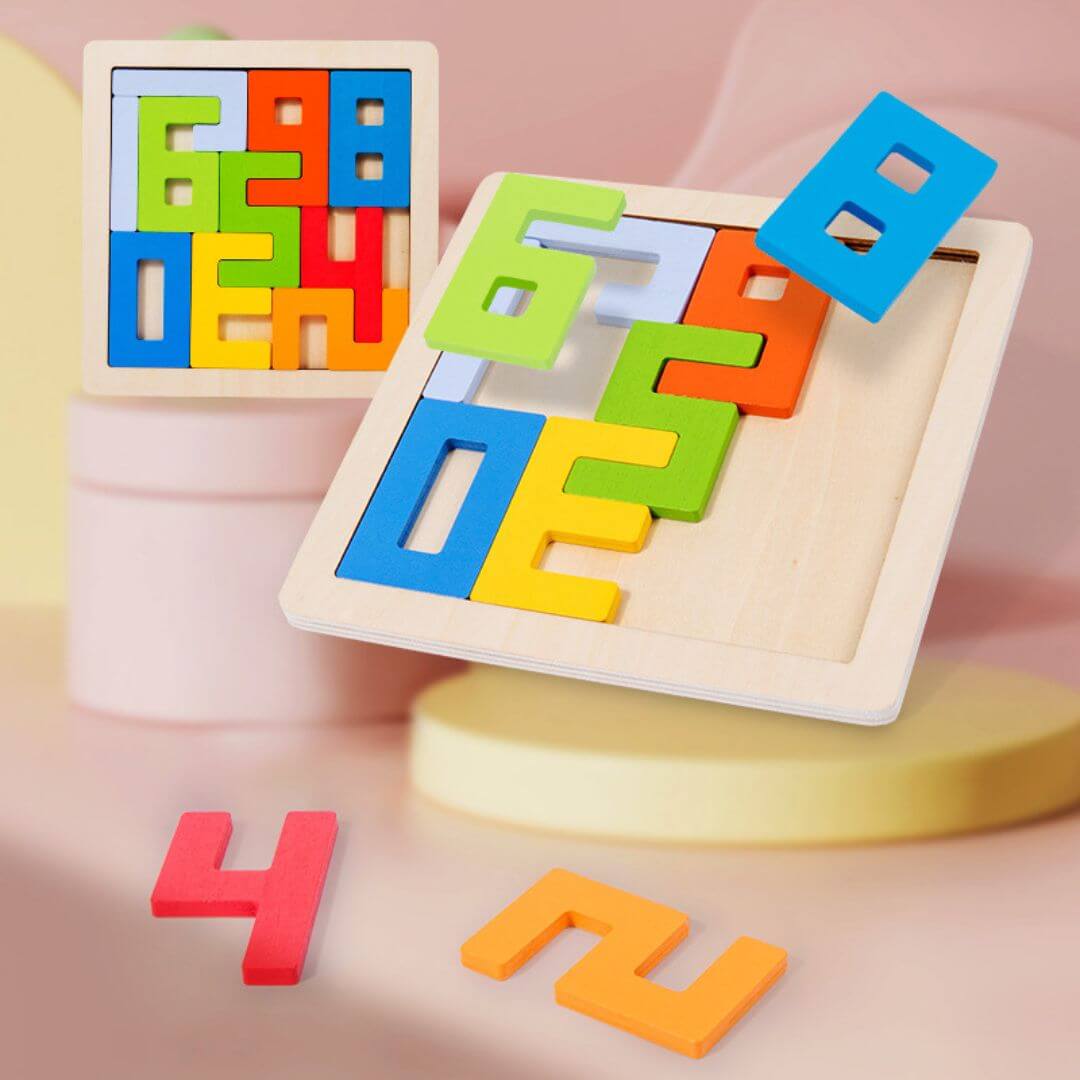 MindKnoop™ – Houten Breinpuzzel voor Kinderen – Ontspannend  Educatief Denkspel