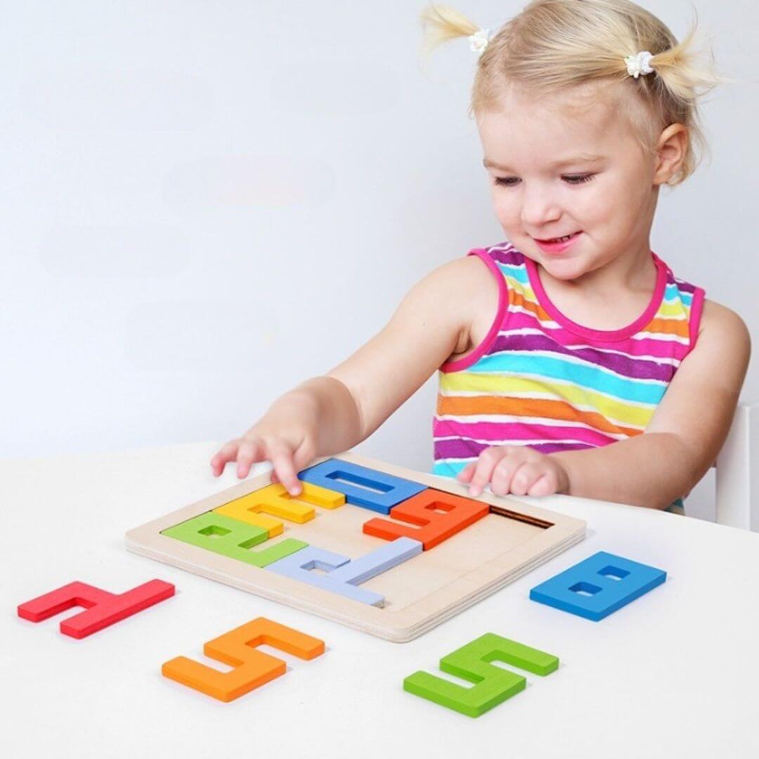 MindKnoop™ – Houten Breinpuzzel voor Kinderen – Ontspannend  Educatief Denkspel