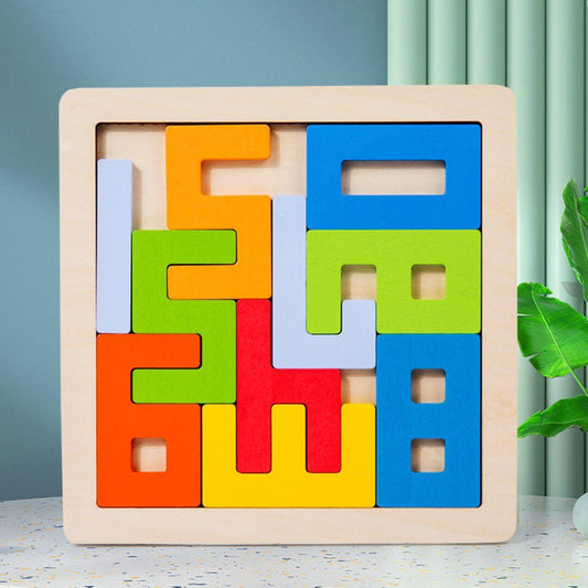 MindKnoop™ – Houten Breinpuzzel voor Kinderen – Ontspannend  Educatief Denkspel