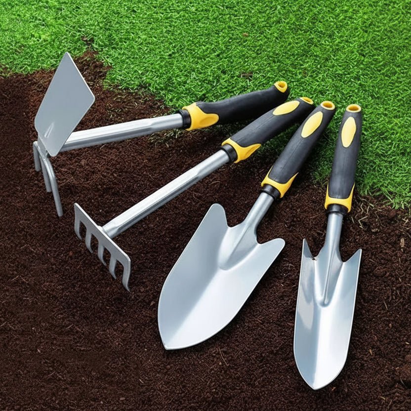 SoilTaskPro™ – Multifunctioneel Tuingereedschap Metaal – Wieden Planten Bodemwerk
