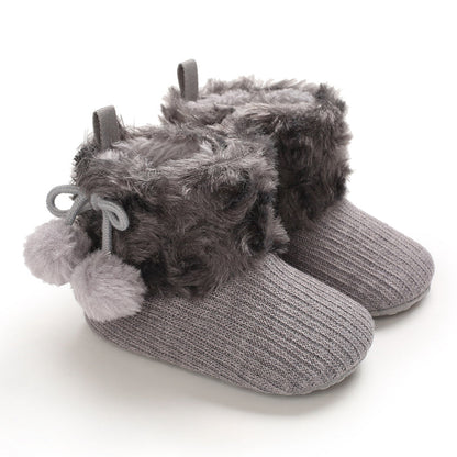 SnugPaws™ – Warme Winterschoenen met Antislip Zool – Baby Schoenen