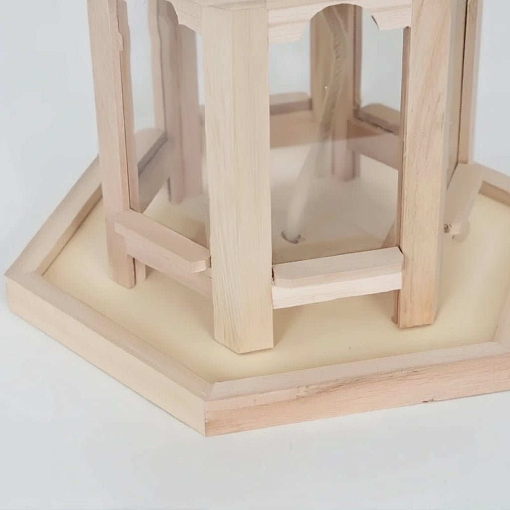 WoodNestle™ – Handgemaakt Vogelhuisje  – Rustieke Tuin Vogelvoederplek