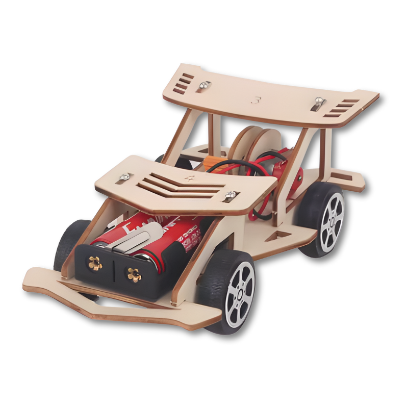 BuildRover™ – Elektrische Houten DIY Voertuigen – Creatief Bouw Speelgoed