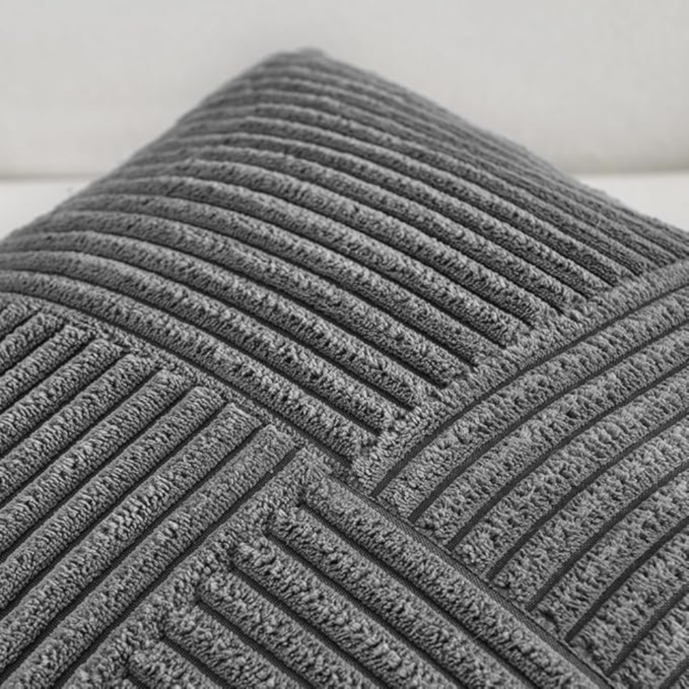 Ravello Kussenhoes 50x50 - Zacht Corduroy, Duurzaam voor Bank Kussens 5