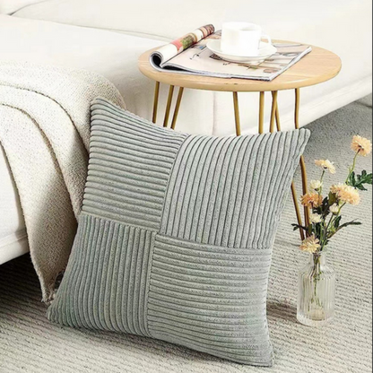 Ravello Kussenhoes 50x50 - Zacht Corduroy, Duurzaam voor Bank Kussens 7