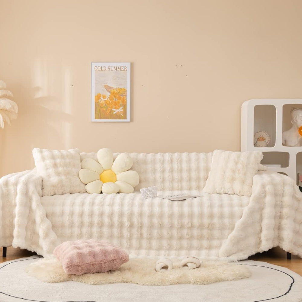 Ravina Fleece Deken - Imitatiebont, Zacht en Warm 1