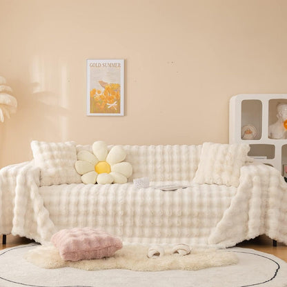 Ravina Fleece Deken - Imitatiebont, Zacht en Warm 1