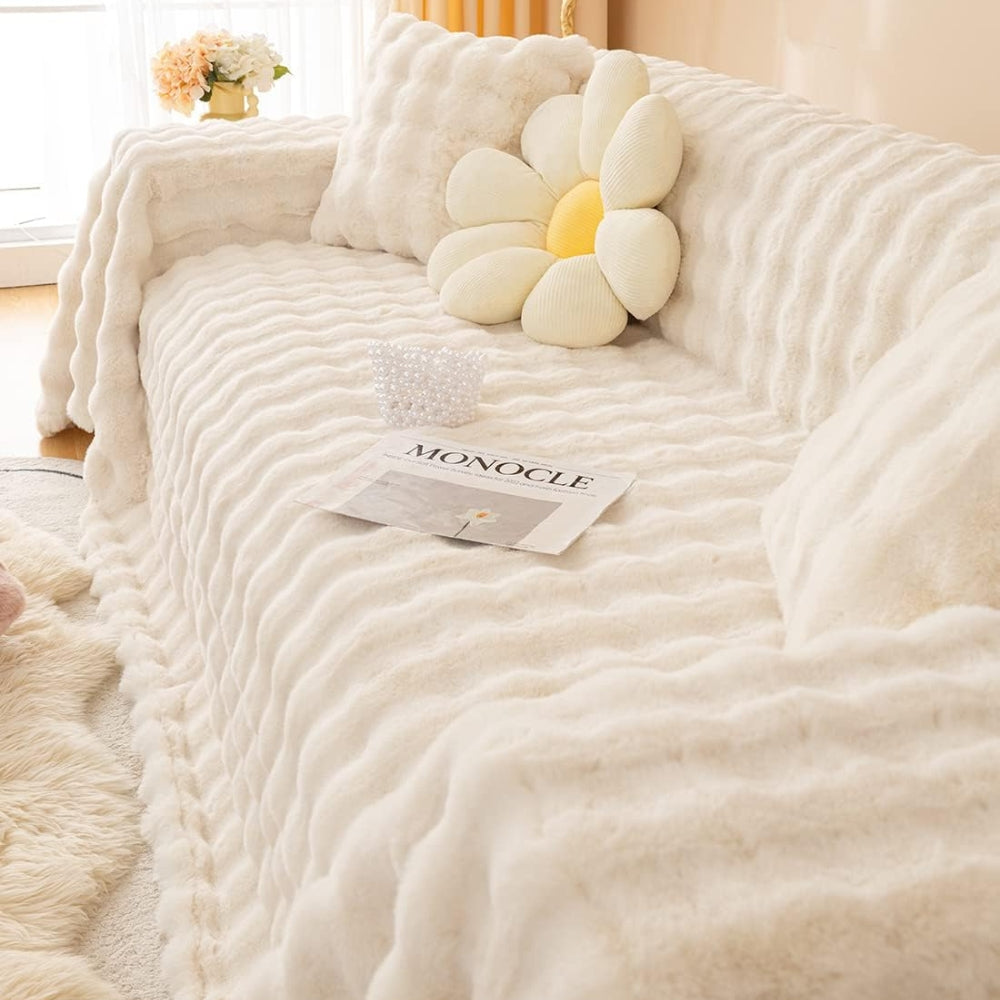 Ravina Fleece Deken - Imitatiebont, Zacht en Warm 2