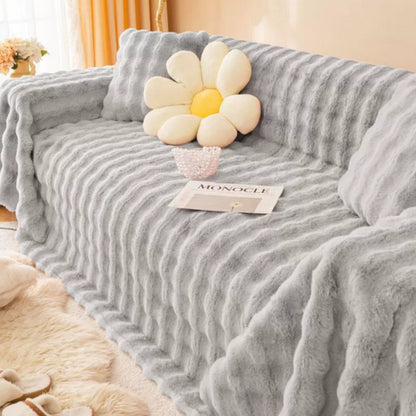 Ravina Fleece Deken - Imitatiebont, Zacht en Warm 6