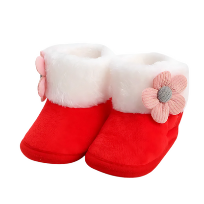 CozyBlush™ – Warme Pluche Babyslofjes – Zachte Bescherming voor Kleine Voetjes