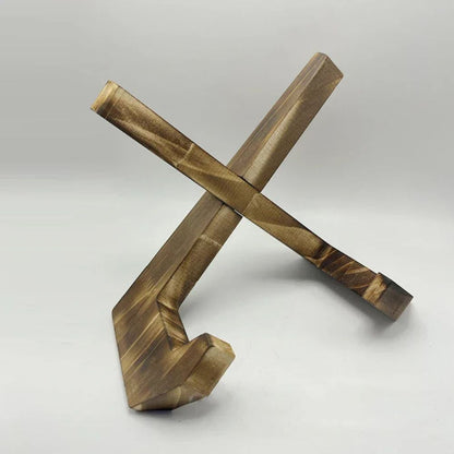 Rexen Receptenboekstandaard - Houten Frame, Stijlvol X-Design 3