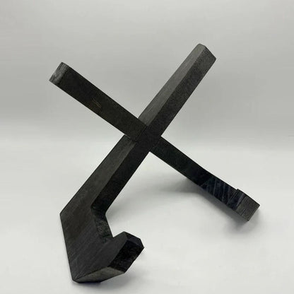 Rexen Receptenboekstandaard - Houten Frame, Stijlvol X-Design 4