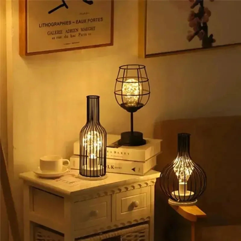 Rivano Tafellamp - Retro Design, Helder LED Licht 1