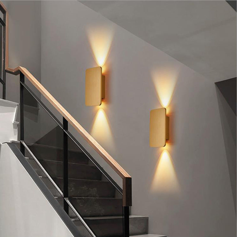 Rivaro Wandlamp Zwart - Rechthoekig Metaal, Modern Design 10