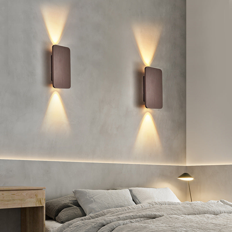 Rivaro Wandlamp Zwart - Rechthoekig Metaal, Modern Design 8