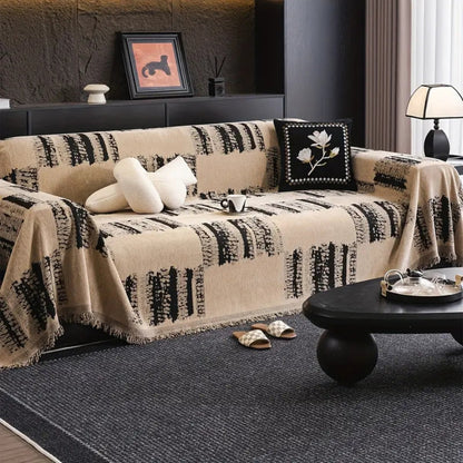 Riviera Bankhoes - Chenille, Duurzaam Rustiek Design 1