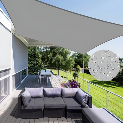 Rivo Zonneluifel - Waterdicht Polyester, Rechthoekig Zonwering Buiten 4