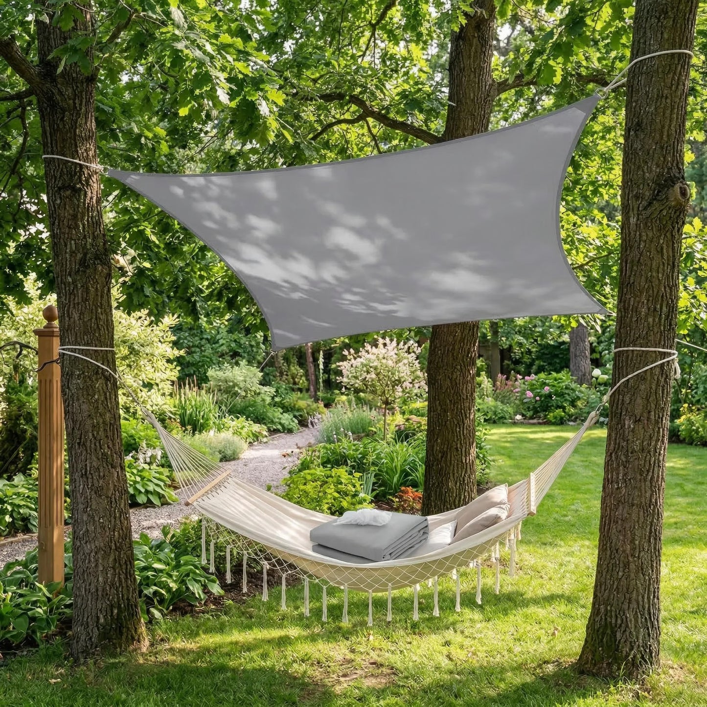 Rivo Zonneluifel - Waterdicht Polyester, Rechthoekig Zonwering Buiten 5