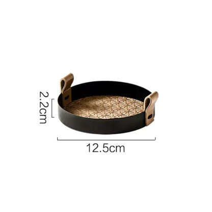 Rovian Dienblad - Rotan Geweven, Scandinavisch Ontwerp 8