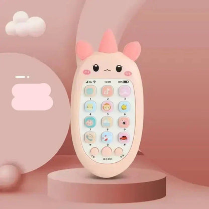 GiggleLine™ – Babytelefoon met muziek & licht – Educatief peuterspeelgoed