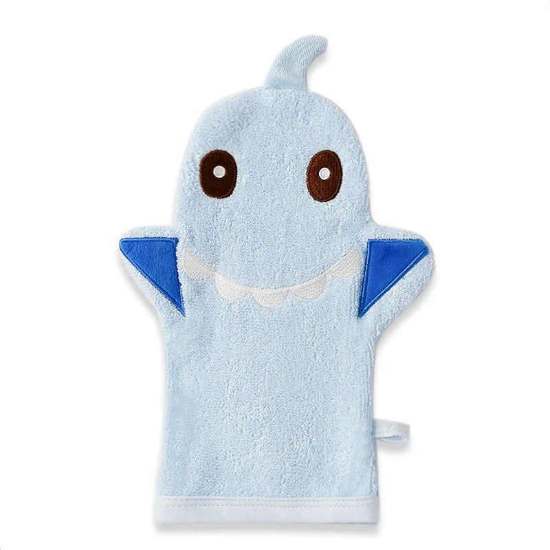 SoftGlove™ – Zachte Baby Washhandschoen van Katoen – Comfortabele Dagelijkse Verzorging