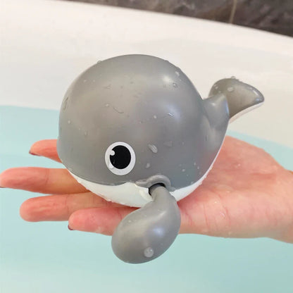 SwimSpinny™ – Opwindbaar Dierenspeeltje voor in Bad – Drijvend Badspeelplezier