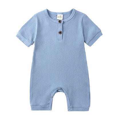 CoolNest™ – Zomerromper met Makkelijke Sluiting – Baby Speelkleding