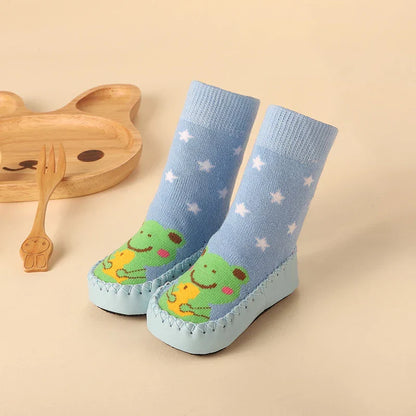 SoftGrip™ – Antislip Babysokken met Kurkzool – Comfortabele Eerste Stapjes