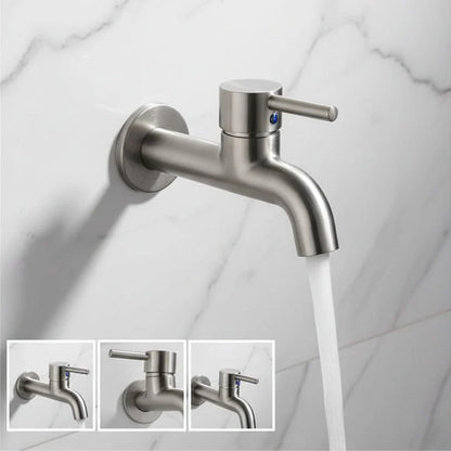 SteelTapPro™ – Premium RVS Buiten Waterkraan – Tuin & Wasmachine Aansluiting