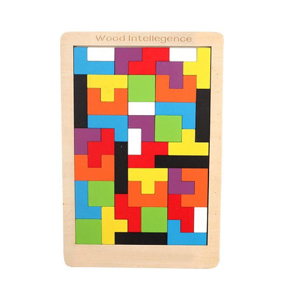 VormVinder™ – Houten Tangram Spel – Leren &amp; Ontdekken met Plezier