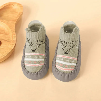 SoftGrip™ – Antislip Babysokken met Kurkzool – Comfortabele Eerste Stapjes