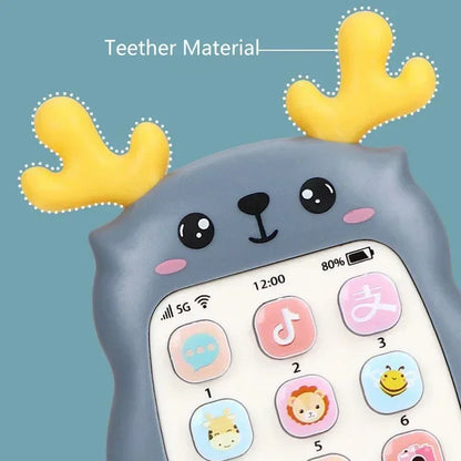 GiggleLine™ – Babytelefoon met muziek & licht – Educatief peuterspeelgoed
