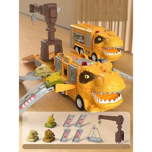 RexRover™ – Opvouwbare Dinosaurus Truck met Licht Geluid – Educatief Speelplezier voor Kinderen