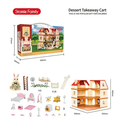 ForestHavenKitchen™ – 1:12 Miniatuurhuis met Keuken – Complete Speelset