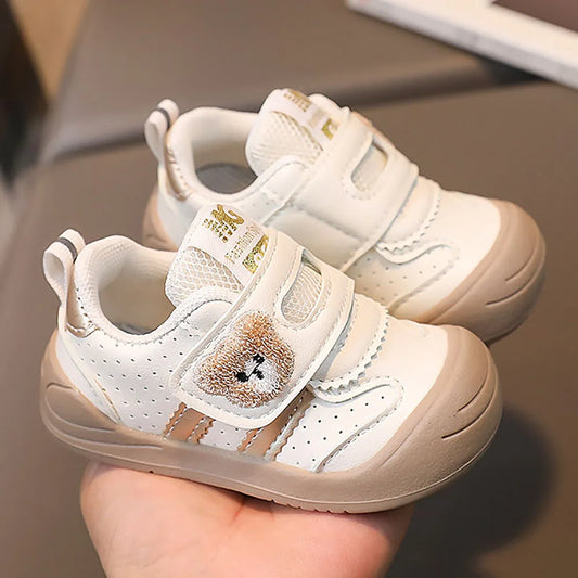 SoftStep™ – Zachte PU Leren Babyschoenen – Comfortabele Eerste Stapjes
