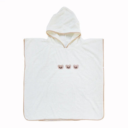 WarmSnuggle™ – Ultradikke Badponcho van Coral Fleece – Zachte Warmte voor Kleintjes