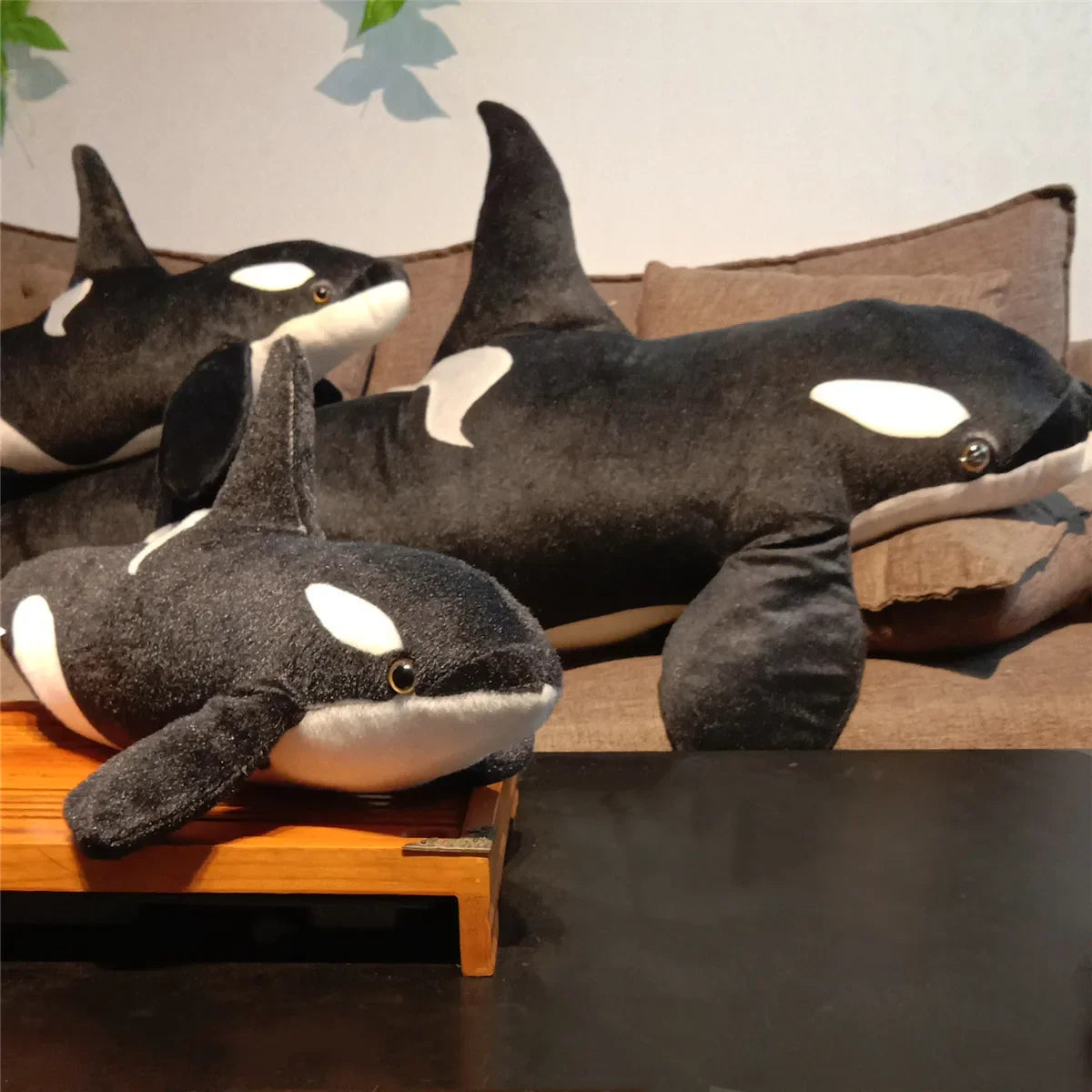 OceanHug™ – Zachte Orka Knuffel – Schattig Zeevriendje Speelgoed