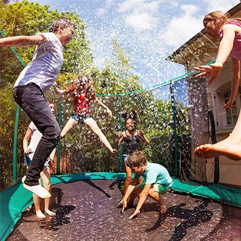 AquaJump™ – De Ultieme Trampoline Sprinkler