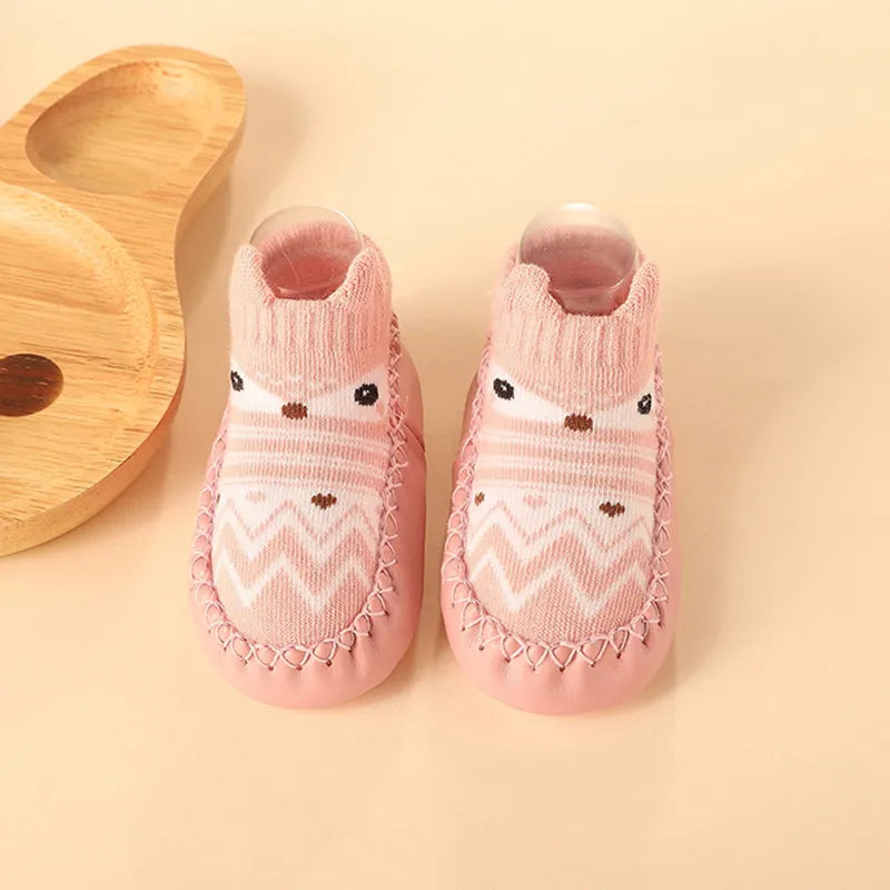 SoftGrip™ – Antislip Babysokken met Kurkzool – Comfortabele Eerste Stapjes