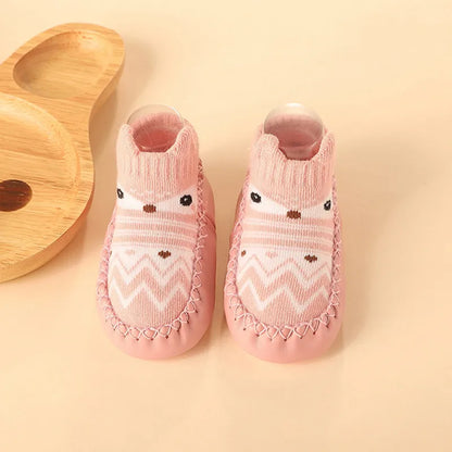 SoftGrip™ – Antislip Babysokken met Kurkzool – Comfortabele Eerste Stapjes