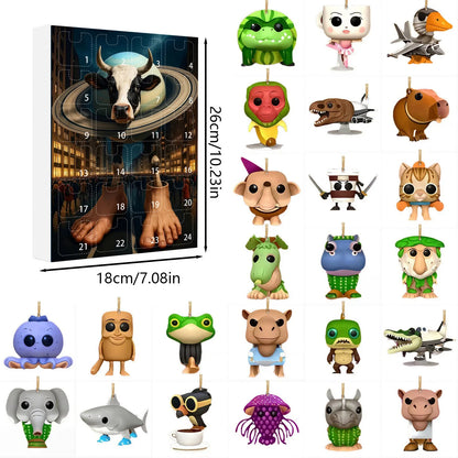 MemeChaos™ – Humoristische Adventskalender met 24 Verrassingen – Chaotisch Feest Pakket