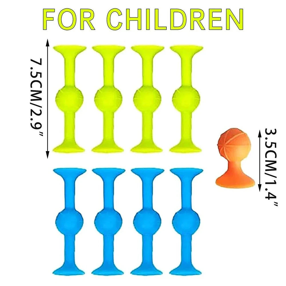 StickiePals™ – Creatief Zuignapspeelgoed voor in Bad – Educatief Waterspeelplezier