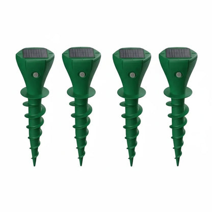 VoleVibe™ – Zonne-Mollenverjager met Vibratie – Tuin & Gazon Bescherming
