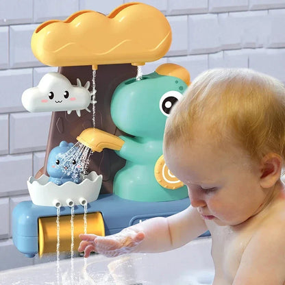FlowPaddle™ – Educatieve Douchepeddel met Waterpomp – Interactief Badspeelgoed
