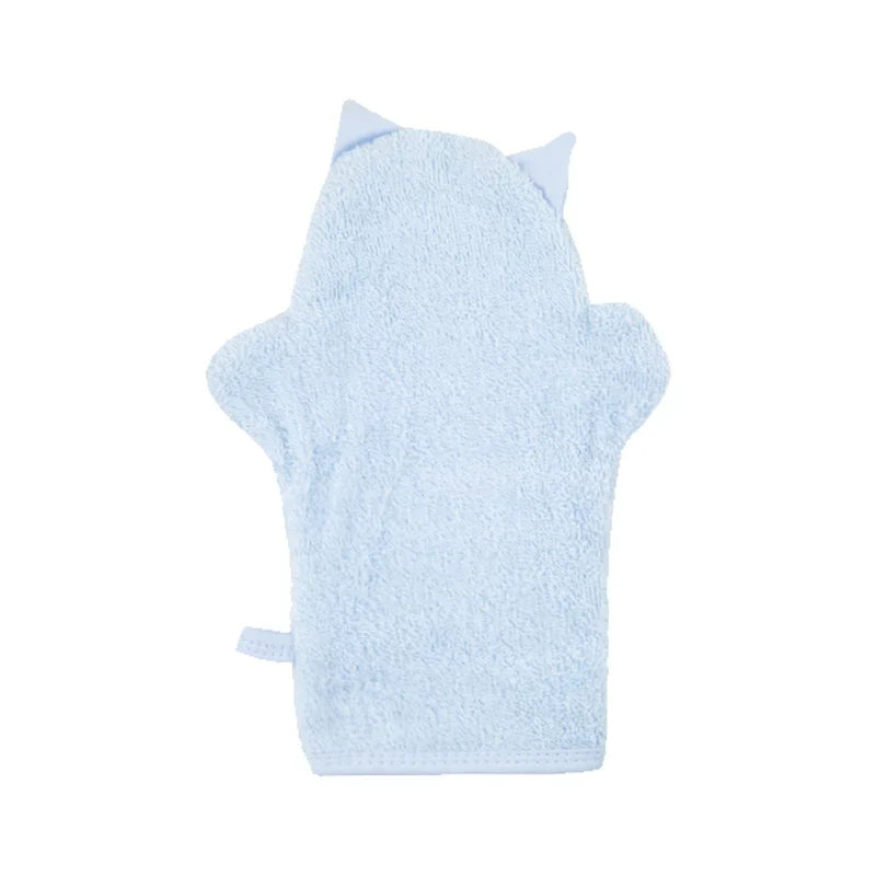 SoftGlove™ – Zachte Baby Washhandschoen van Katoen – Comfortabele Dagelijkse Verzorging